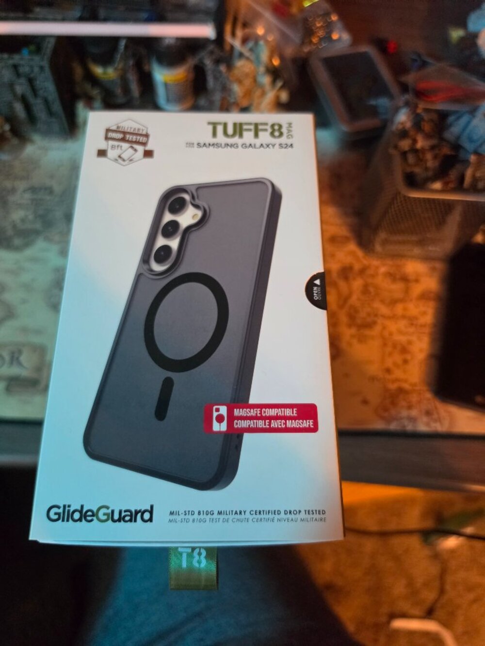 Tuff8 Case for Samsung Galaxy S24 - Black